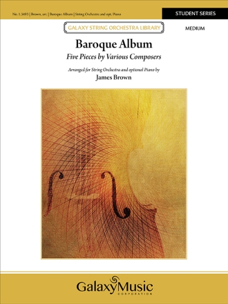 Thomas Augustine Arne_Johann Sebastian Bach_Georg Friedrich Hndel_Jea String Orchestra and opt. Piano Partitur + Stimmen