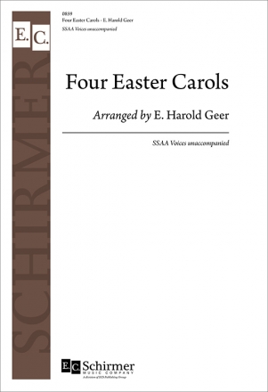 Four Easter Carols SSAA a Cappella Stimme