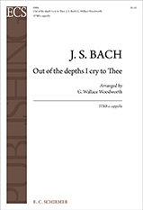 Johann Sebastian Bach, Out of the Depths TTBB a Cappella Stimme