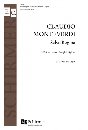 Claudio Monteverdi, Salve Regina Two-Part Treble Voices [SS] and Organ Stimme