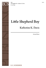 The Little Shepherd Boy Two-Part Treble Voices [SA] and Piano Stimme