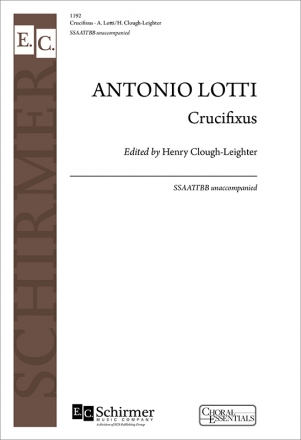 Antonio Lotti, Crucifixus SATB divisi [SSAATTBB] Stimme