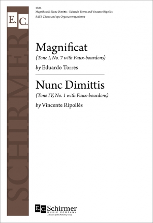 Vincente Ripolles, Magnificat, Nunc Dimittis, Tone 1 SATB Stimme