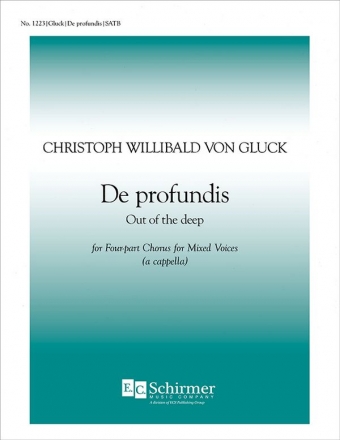 Christoph Willibald Gluck, De Profundis SATB Stimme