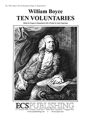 10 Voluntaries for organ or harpsichord