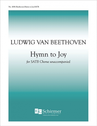 Ludwig van Beethoven, Hymn to Joy SATB Stimme