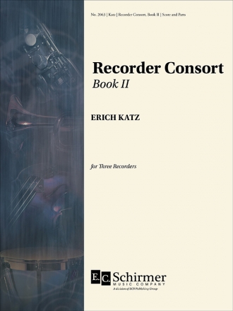 Recorder Consort, Book II Three Recorders Partitur + Stimmen