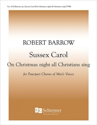 Sussex Carol TTBB a Cappella Stimme