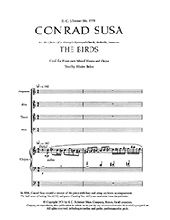 Conrad Susa, The Birds SATB and Organ Stimme