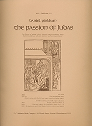 Daniel Pinkham, The Passion of Judas Opera Klavierauszug