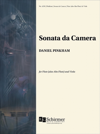 Daniel Pinkham, Sonata da Camera Viola and Flute[s] Partitur