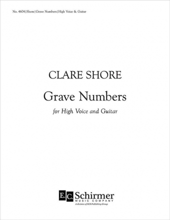 Clare Shore, Grave Numbers High Voice and Guitar Buch