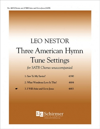 3American Hymn-Tune Settings SATB Stimme