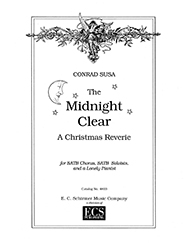 Conrad Susa, The Midnight Clear SATB soli, SATB, Lonely Pianist Stimme