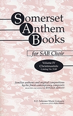 Somerset Anthem Books, Volume IV SAB, Keyboard [Organ or Piano] Stimme