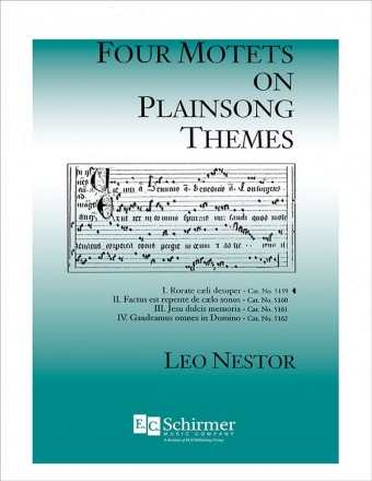 Four Motets On Plainsong Themes for mixed chorus (keyboard for rehearsal only) chorus score