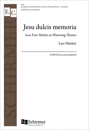 Leo Nestor, 4 Motets on Plainsong Themes SATB Stimme