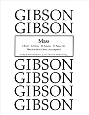 Paul Gibson, Mass TBB a Cappella Stimme