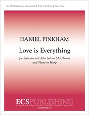 Daniel Pinkham, Love is Everything  Stimme