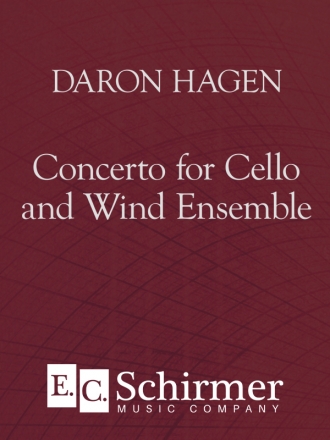 Daron Hagen, Concerto for Cello and Wind Ensemble Concert Band Partitur