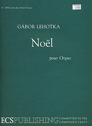 Gabor Lehotka, Noel Orgel Buch