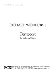 Richard Wienhorst, Pentecost Violin and Organ Buch + Einzelstimme