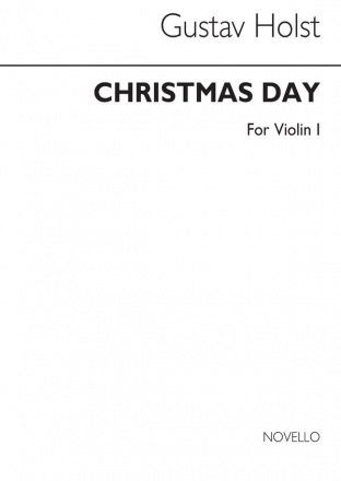 Holst Christmas Day - Violin 1  Stimme