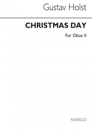 Holst Christmas Day - Oboe 2  Stimme