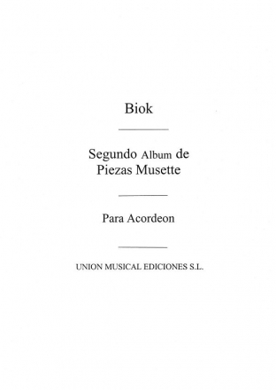 Acheter Biok, Segundo Album De Piezas Accordion Buch