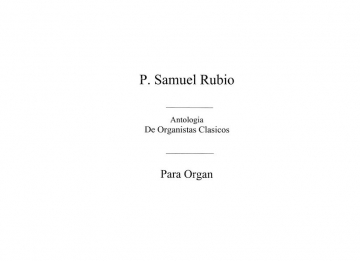 Antologia De Organistas Clasicos Orgel Buch