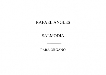 Rafael Angles, Salmodia Para Organo Orgel Buch