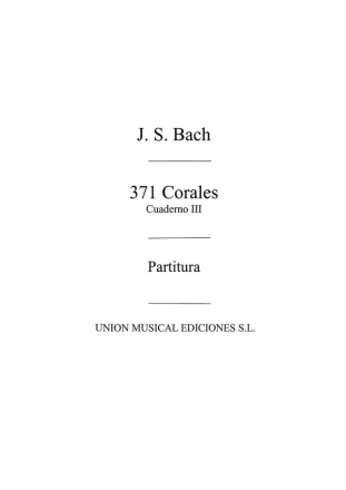 371 Corales Volume 3 Orgel Buch