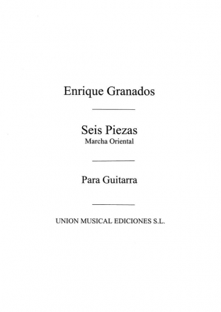 Marcha Oriental No.4 De Seis Pzas Sobre Cantos Esp Gitarre Buch