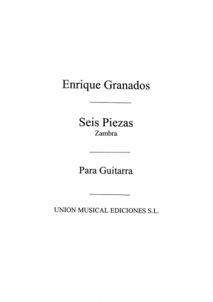 Zambra No.5 Ss Pzas Sobre Cantos Gitarre Buch