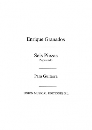 Zapateado No.6 Ss Pzas Sobre Cantos Gitarre Buch