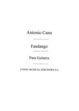 Fandango Gitarre Buch