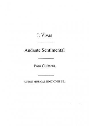 Andante Sentimental Gitarre Buch