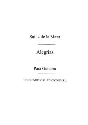 Alegrias Danza Gitarre Buch