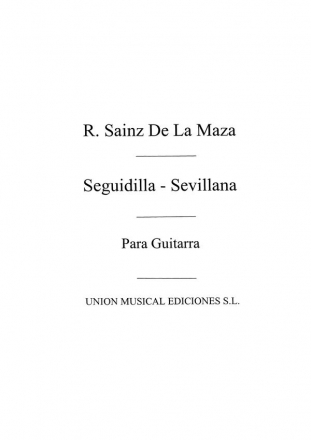 Seguidilla Sevillana Gitarre Buch