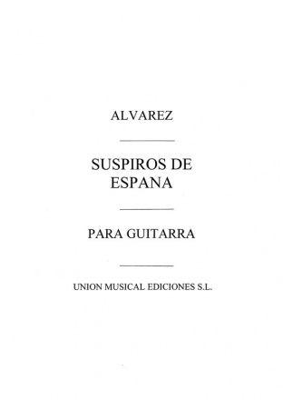 Suspiros De Espana Pasodoble para guitarra