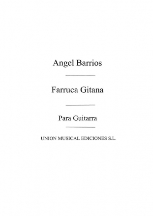 Farruca Gitana Gitarre Buch