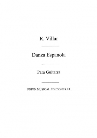 Danza Espanola Gitarre Buch