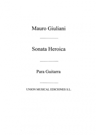 Sonata Heroica op.150 for guitar