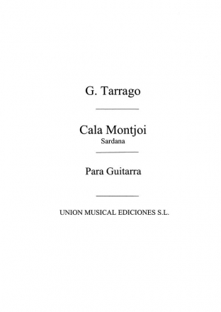 Cala Montjoi Sardana Gitarre Buch