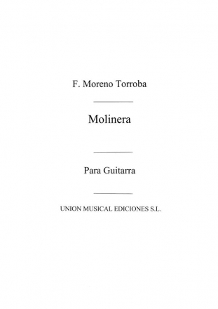 Moreno Torroba Molinera Guitar Gitarre Buch