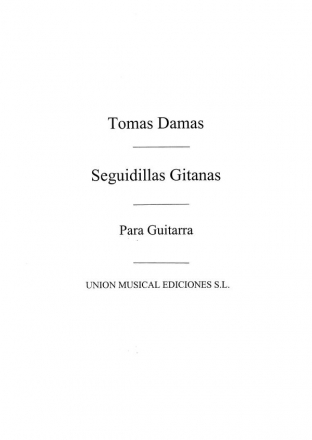 Seguidillas Gitanas Gitarre Buch