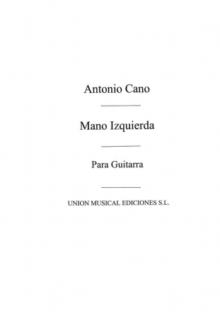 Doce Estudios Para Guitarra Mano Izquierda Gitarre Buch