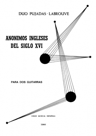 Ingleses Del Siglo Xvi Gitarre Buch