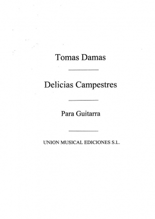 Delicias Campestres Gitarre Buch