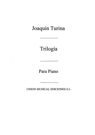 Joaqun Turina, Ofrenda Op.85 De Trilogia For Piano Klavier Buch